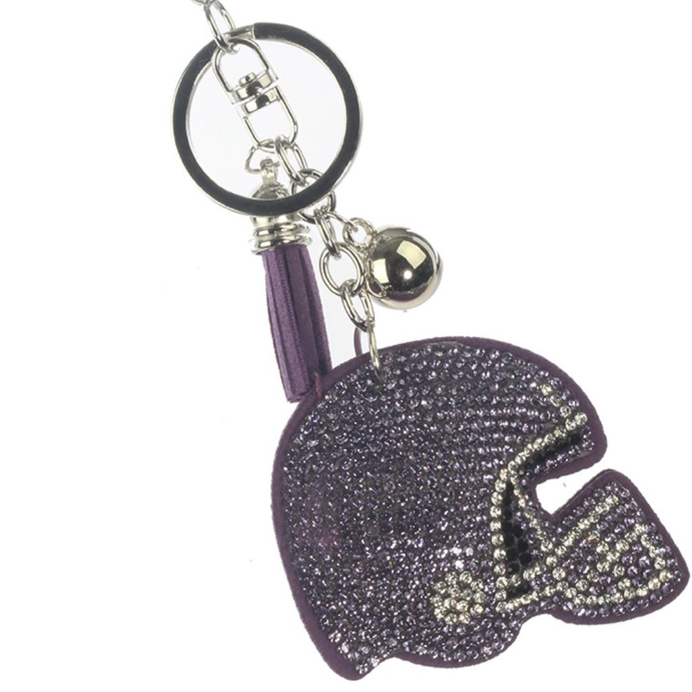 $10 STUFFED PILLOW FOOTBALL HELMET KEY CHAIN